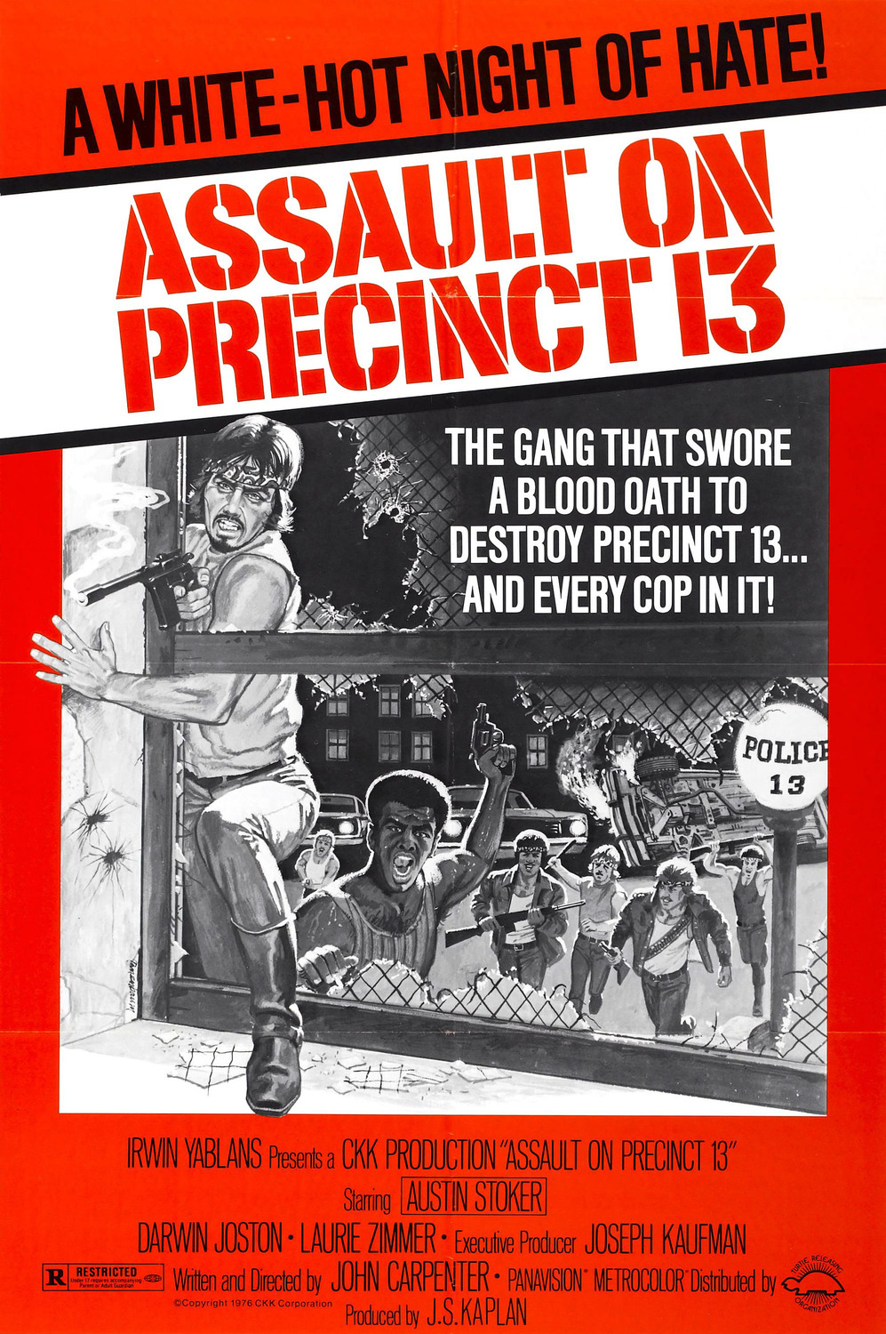 Extra Large Movie Poster Image for Assault on Precinct 13 (#1 of 2)