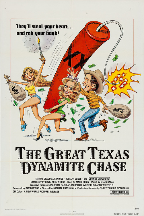 The Great Texas Dynamite Chase Movie Poster