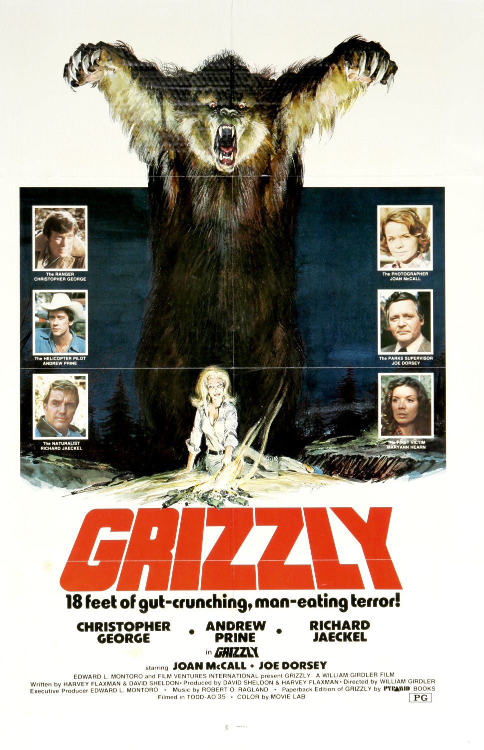Extra Large Movie Poster Image for Grizzly 