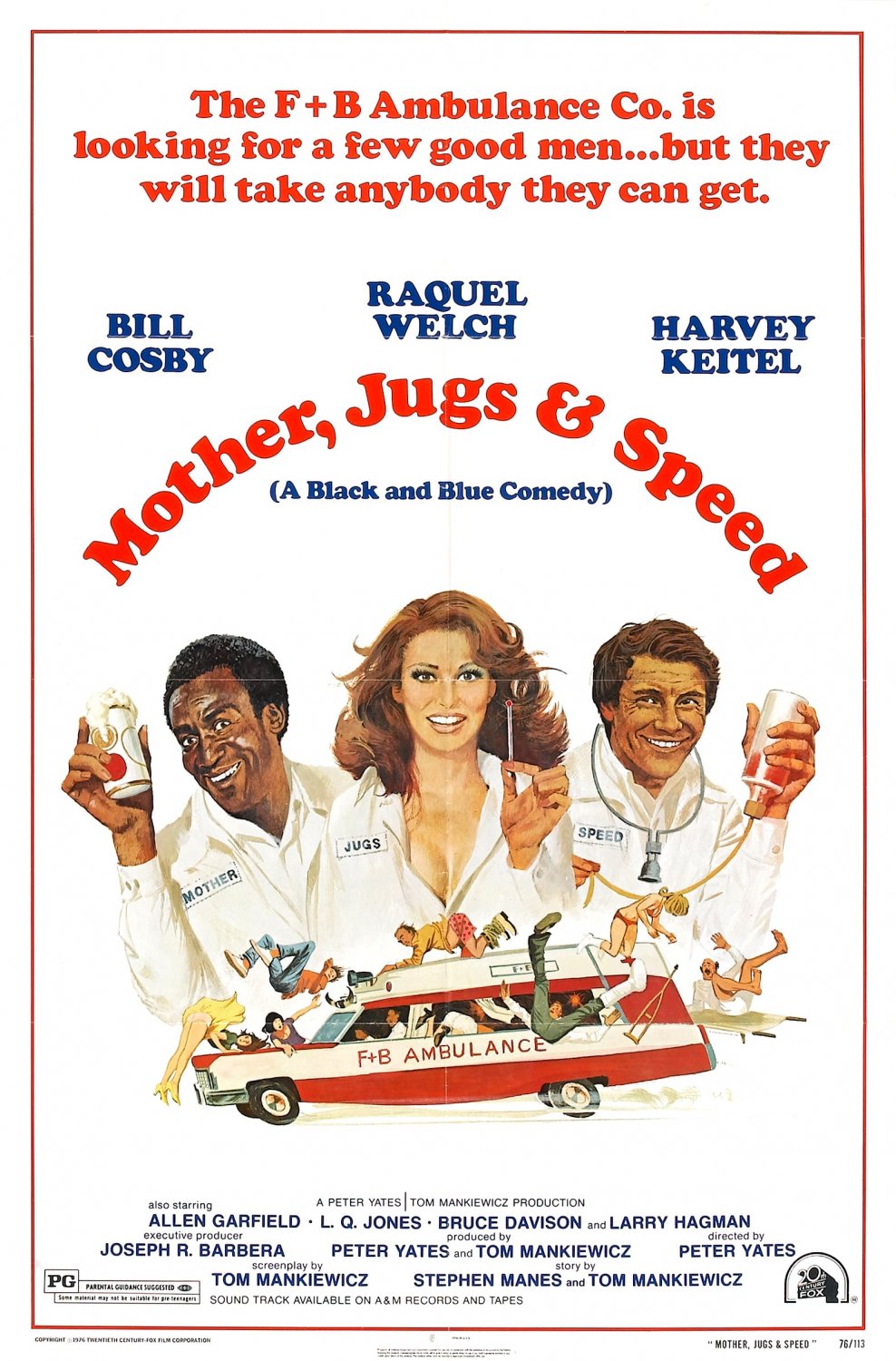 Extra Large Movie Poster Image for Mother, Jugs, & Speed (#2 of 2)