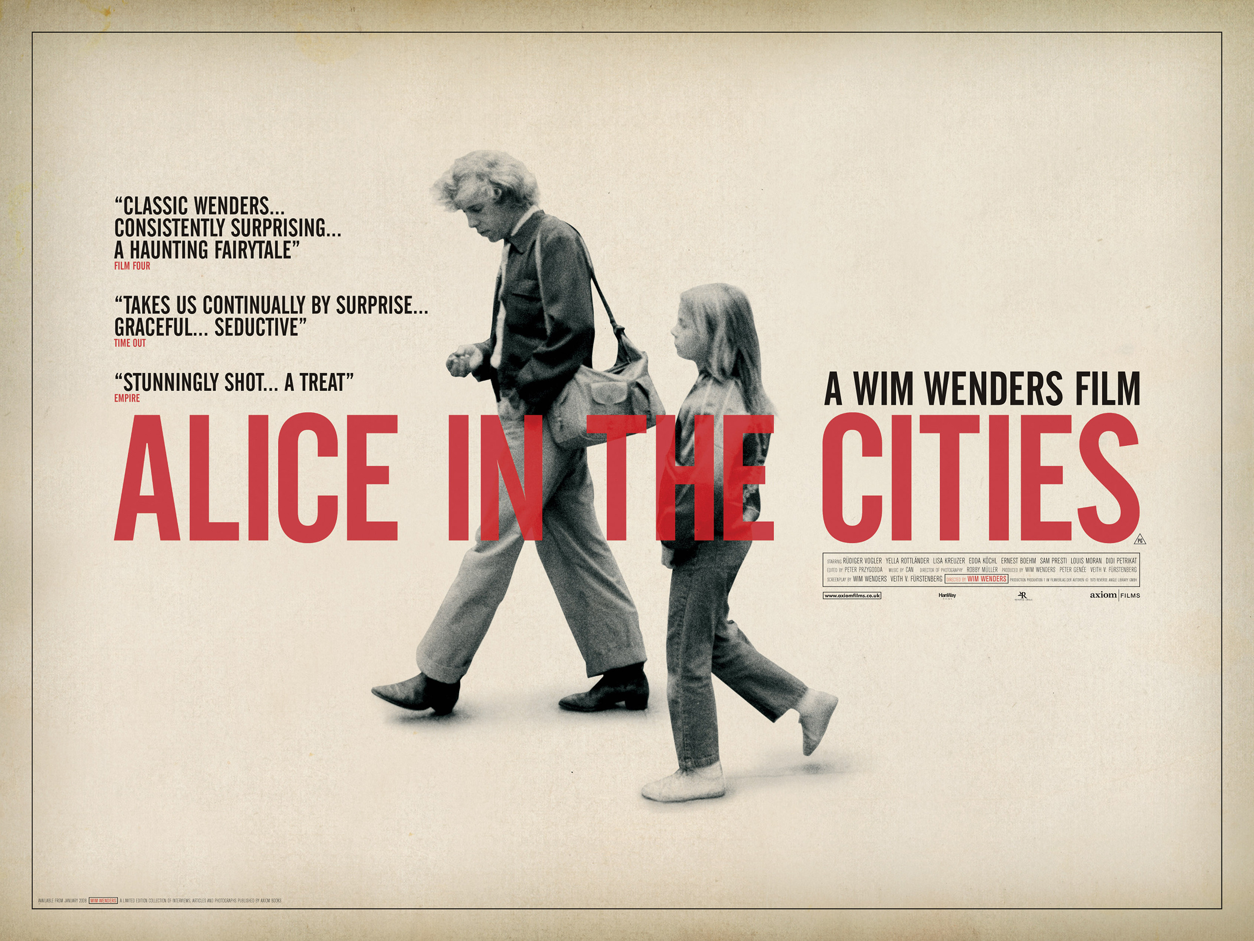 Mega Sized Movie Poster Image for Alice in the Cities 
