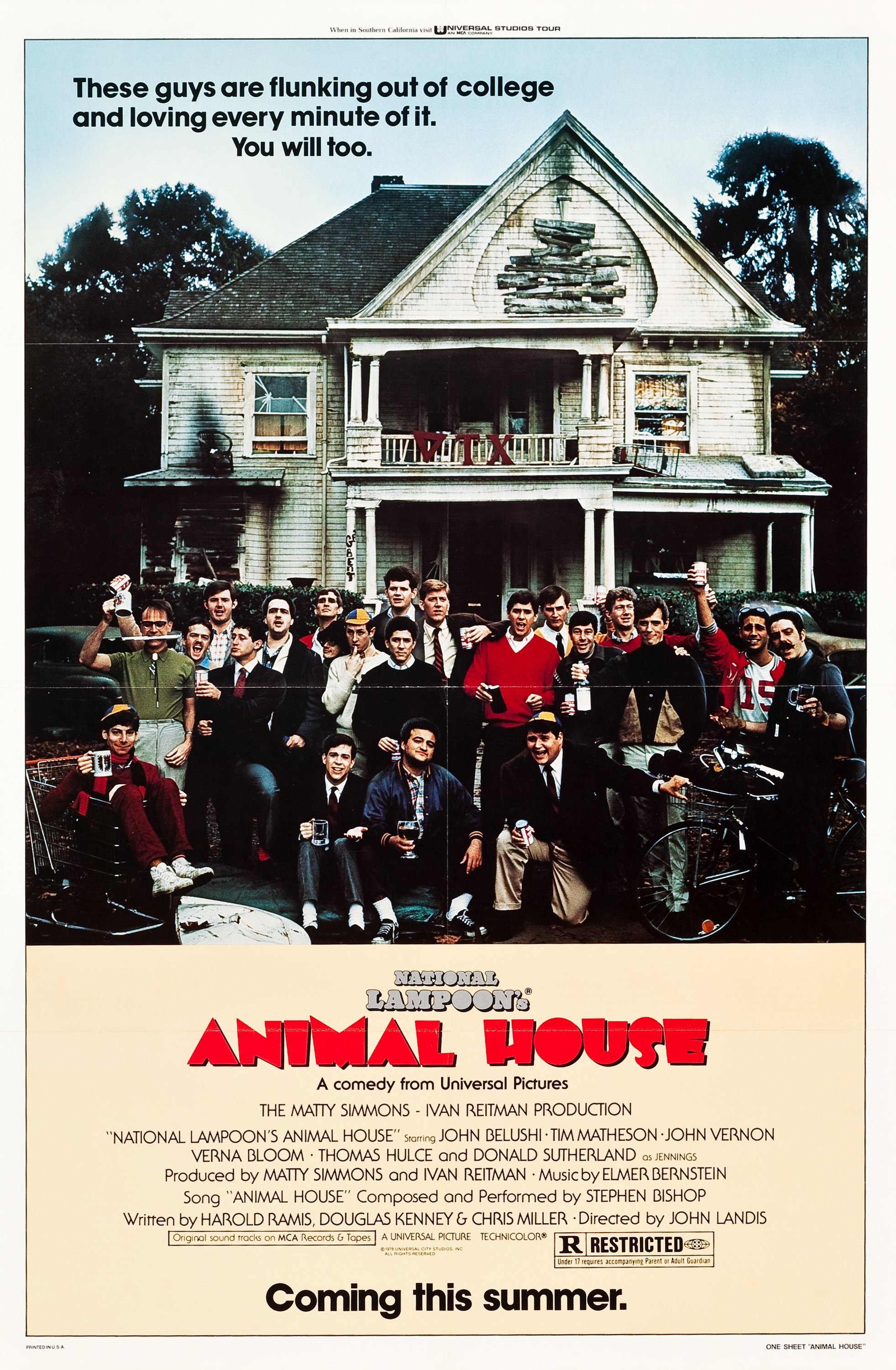 animal house original movie poster