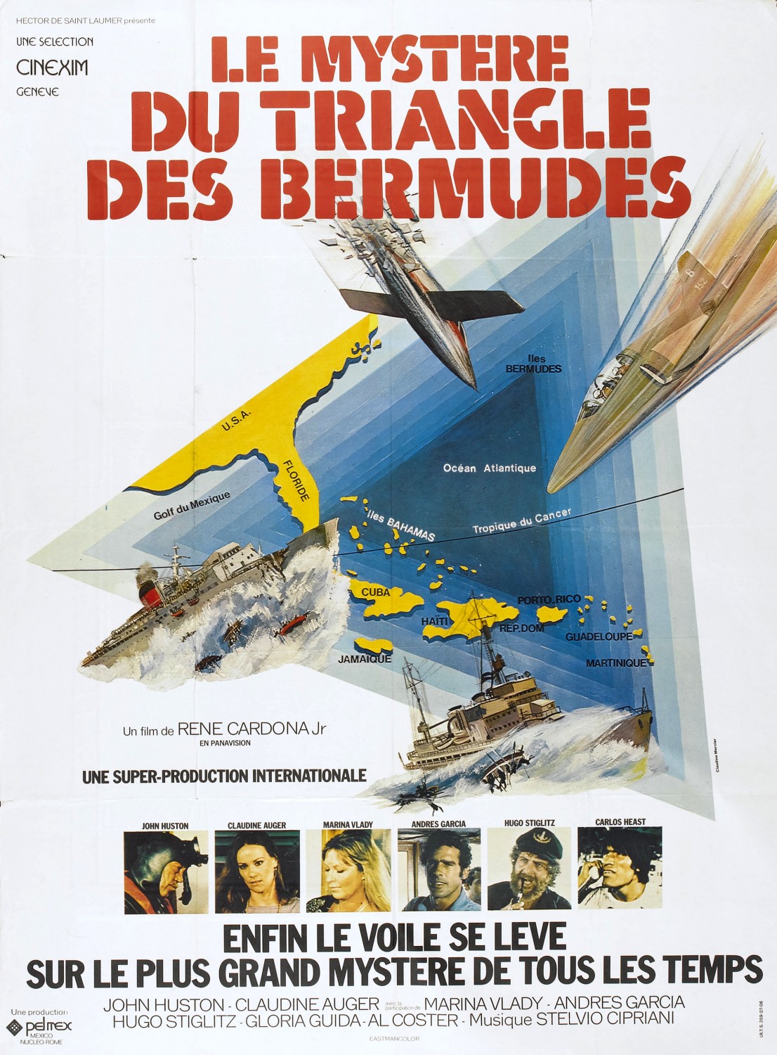 Extra Large Movie Poster Image for The Bermuda Triangle 