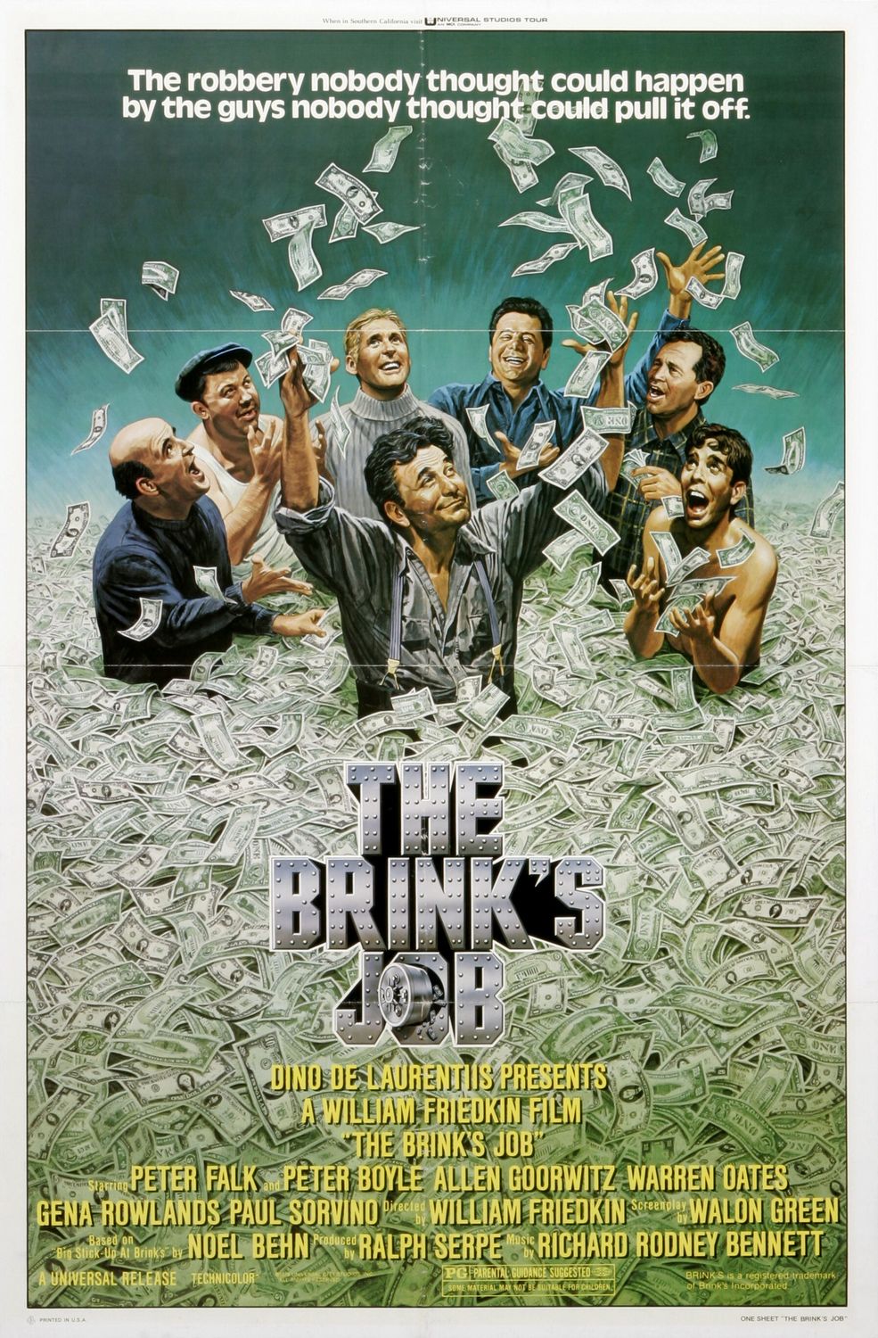 Extra Large Movie Poster Image for The Brink's Job 