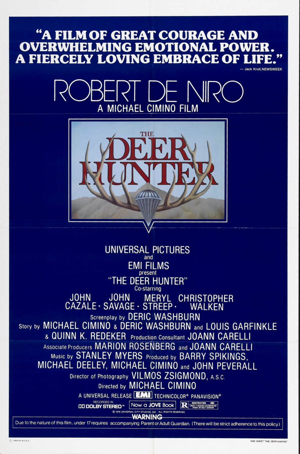 Extra Large Movie Poster Image for The Deer Hunter (#5 of 6)