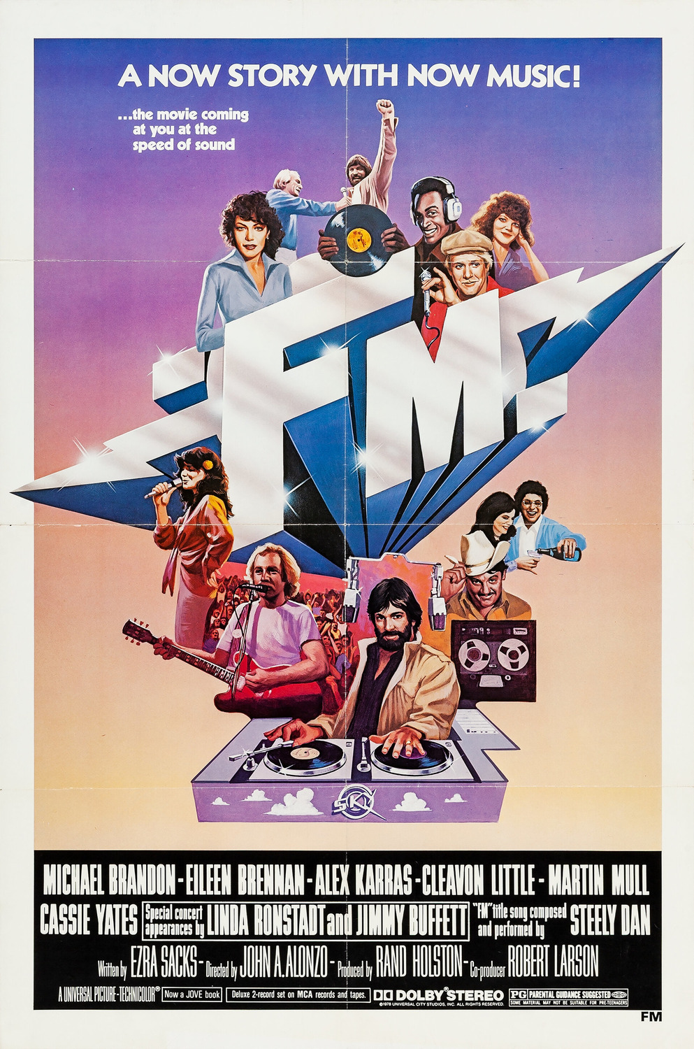 Extra Large Movie Poster Image for FM (#2 of 2)