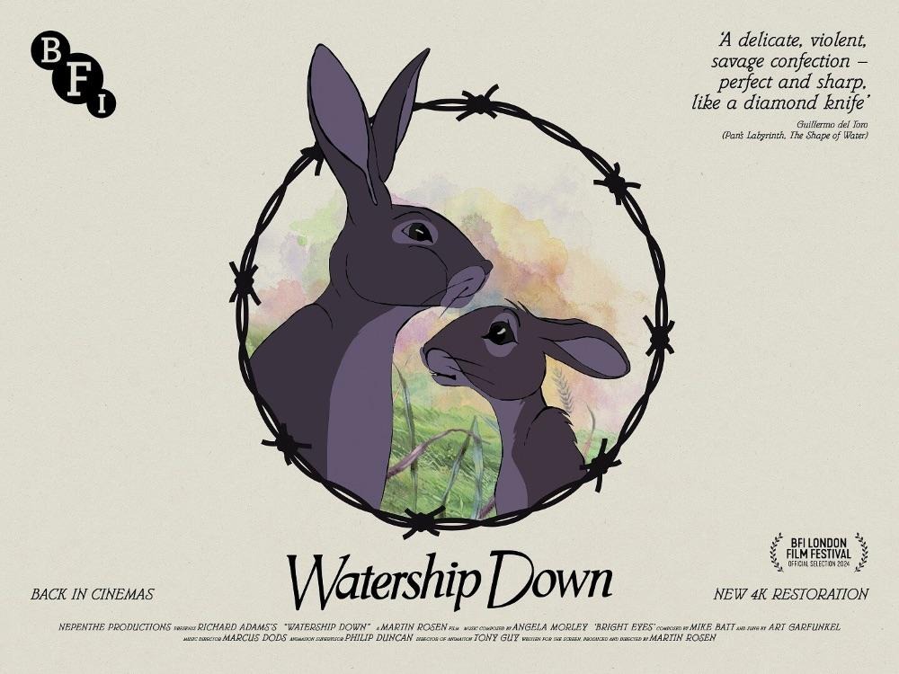 Extra Large Movie Poster Image for Watership Down (#2 of 2)