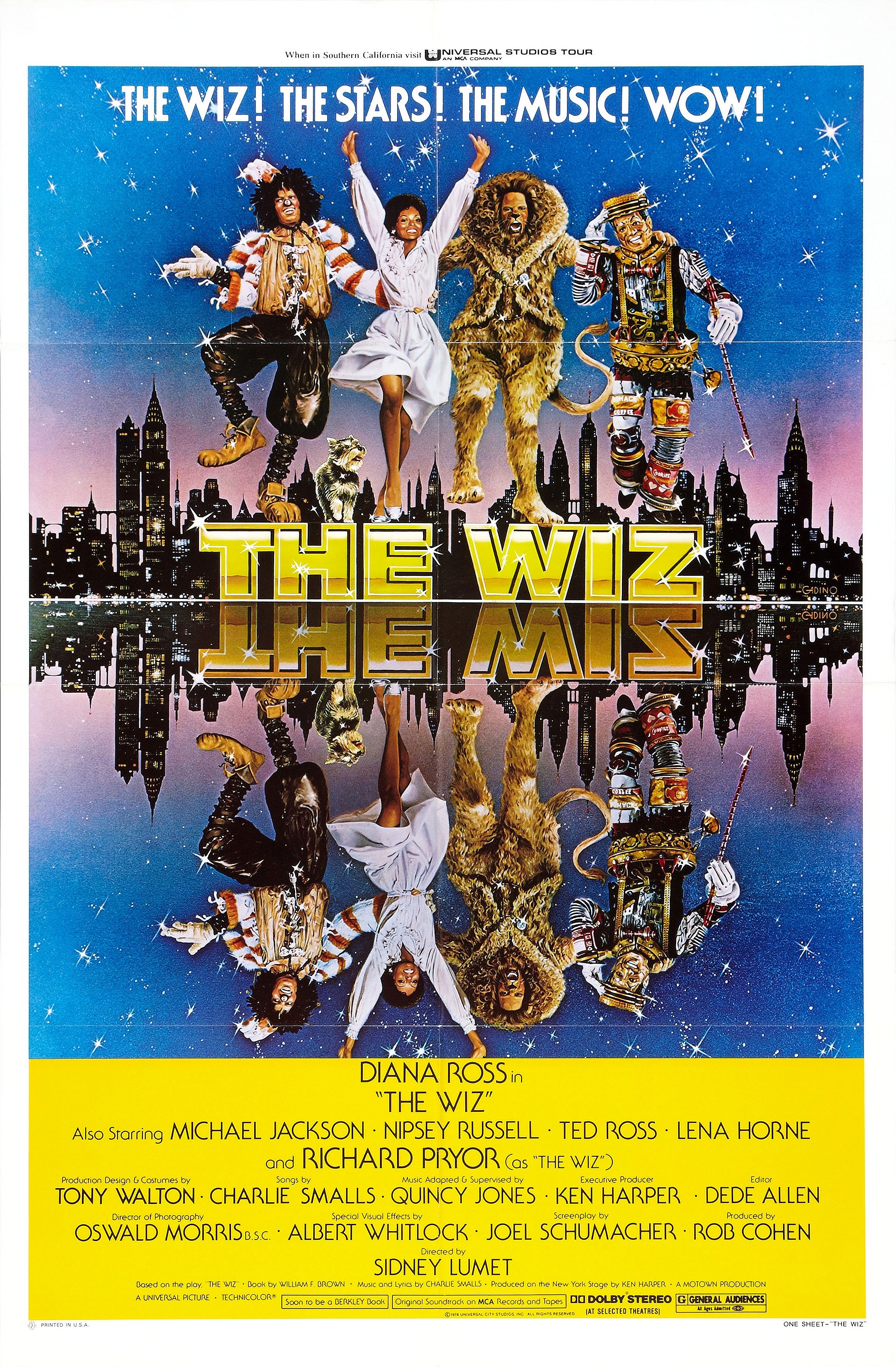 Mega Sized Movie Poster Image for The Wiz (#2 of 3)