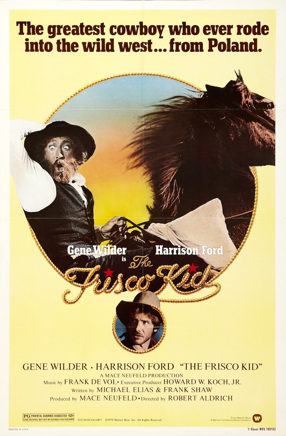 Extra Large Movie Poster Image for The Frisco Kid (#2 of 2)