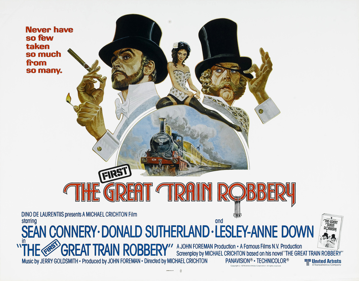 Extra Large Movie Poster Image for The Great Train Robbery (#3 of 3)