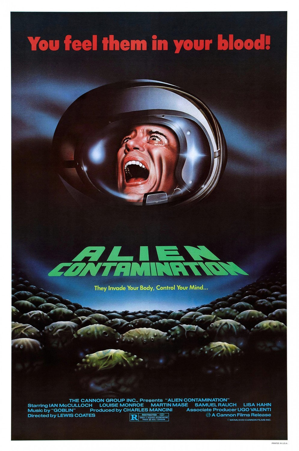 Extra Large Movie Poster Image for Contamination 