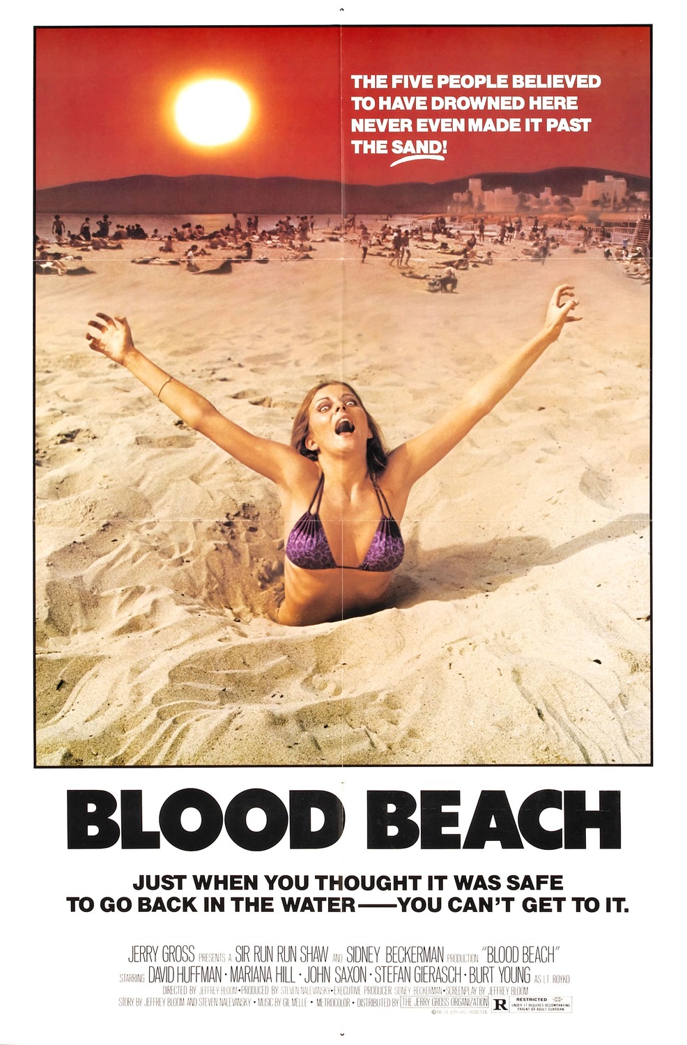 Extra Large Movie Poster Image for Blood Beach (#1 of 3)