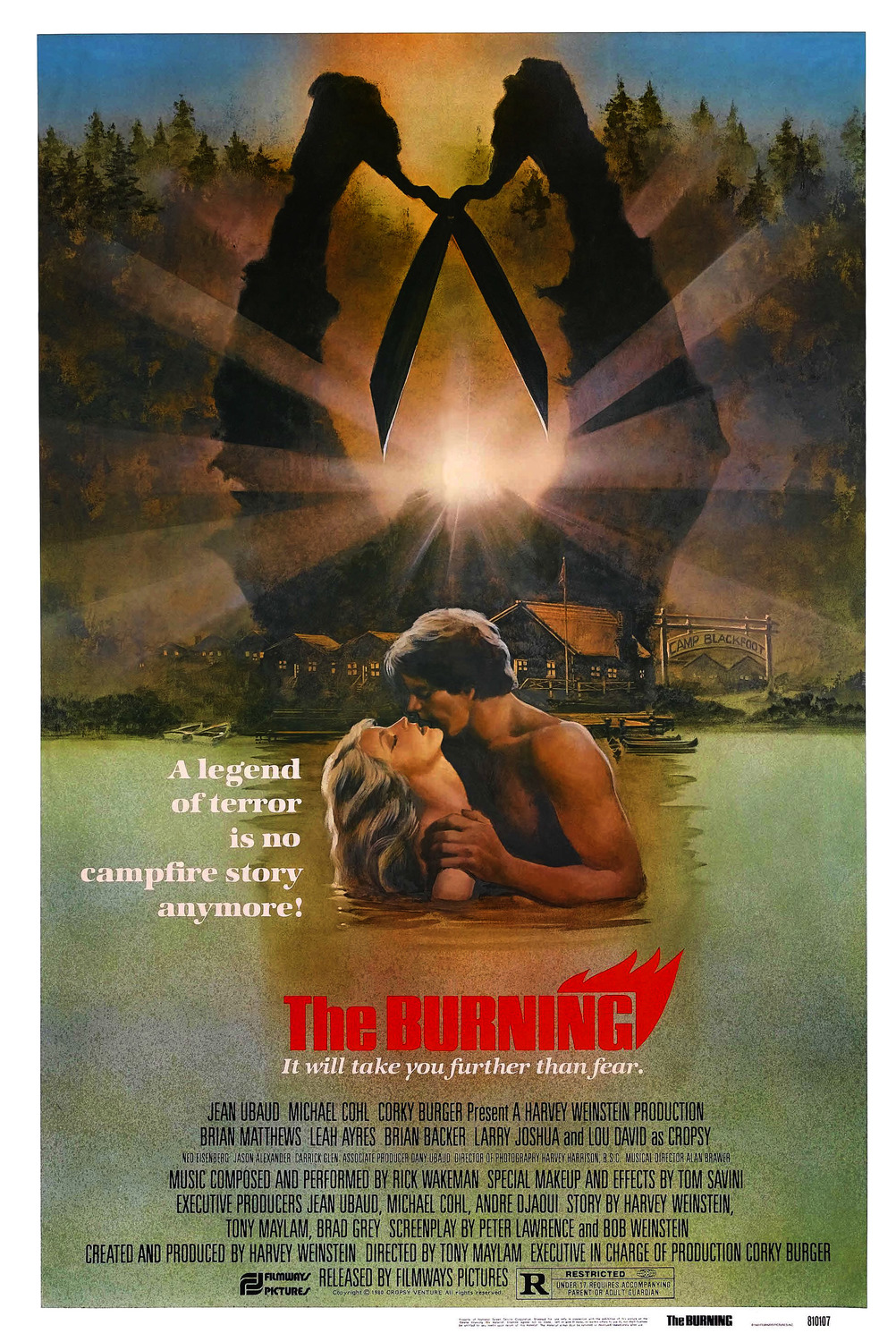 Extra Large Movie Poster Image for The Burning 