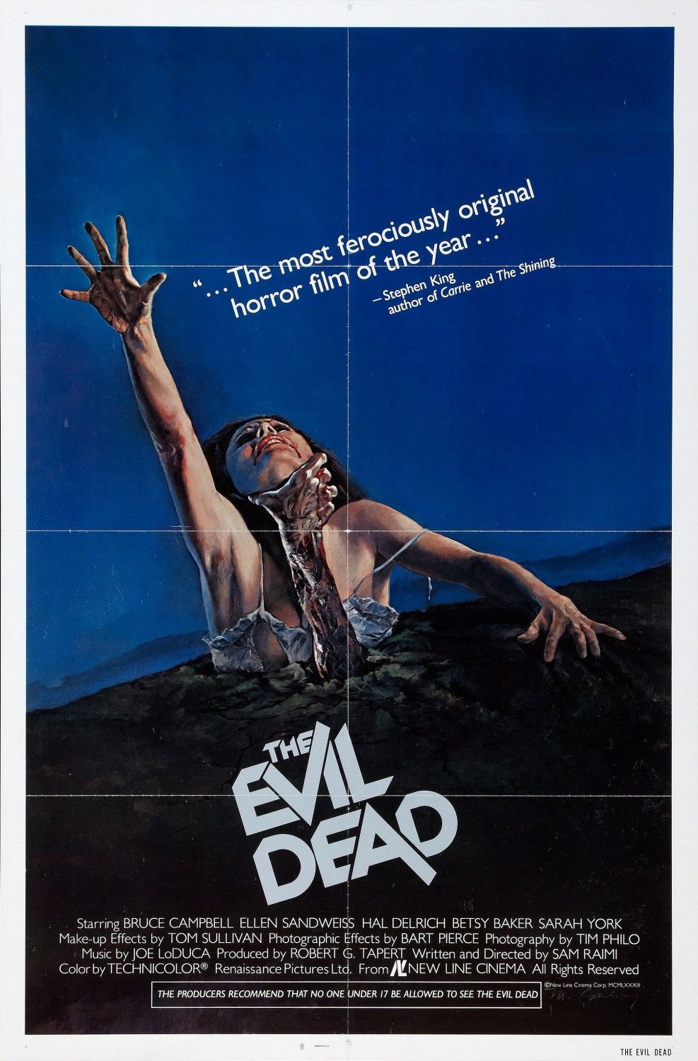 Extra Large Movie Poster Image for The Evil Dead (#1 of 5)