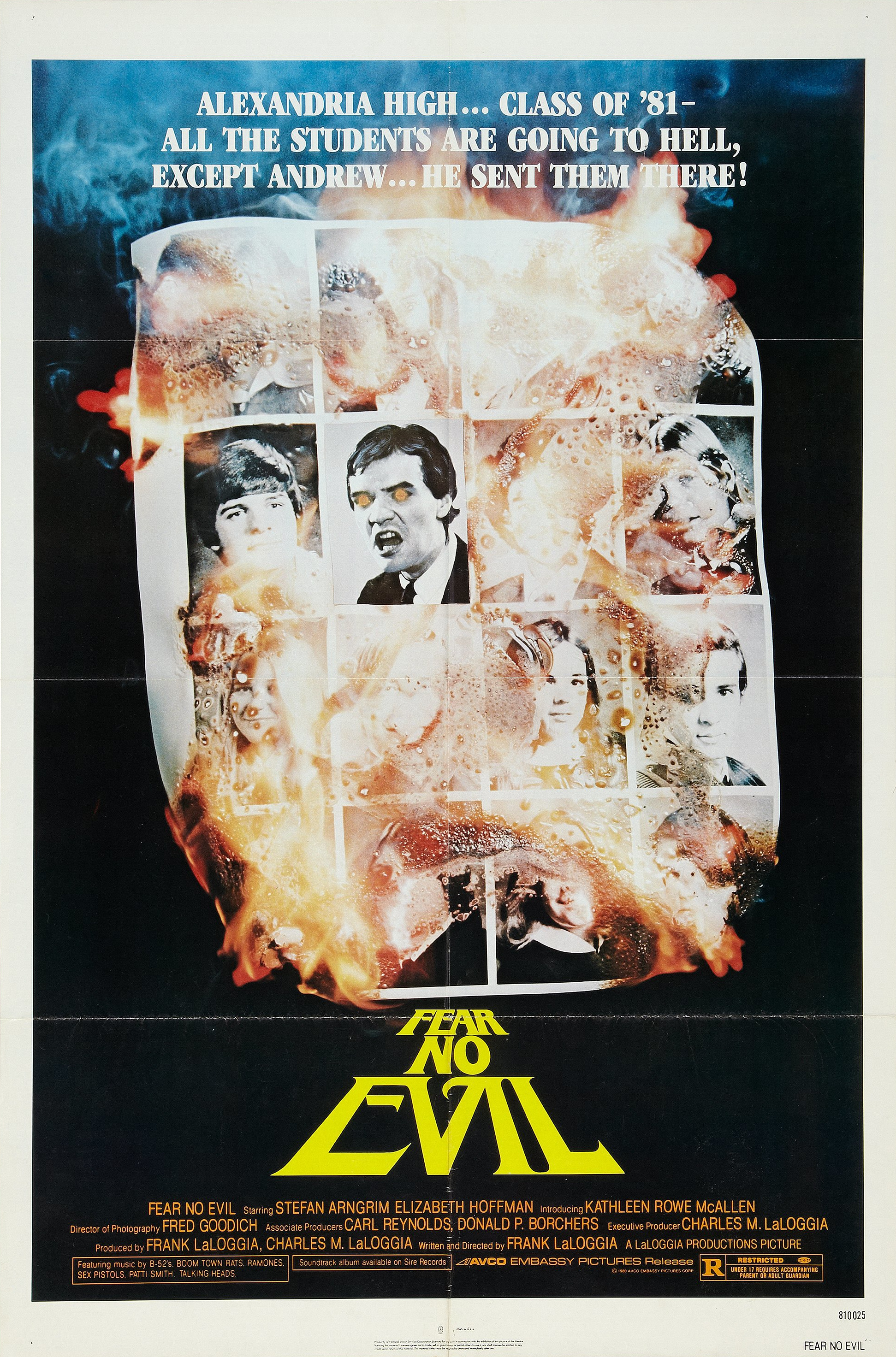 Mega Sized Movie Poster Image for Fear No Evil 