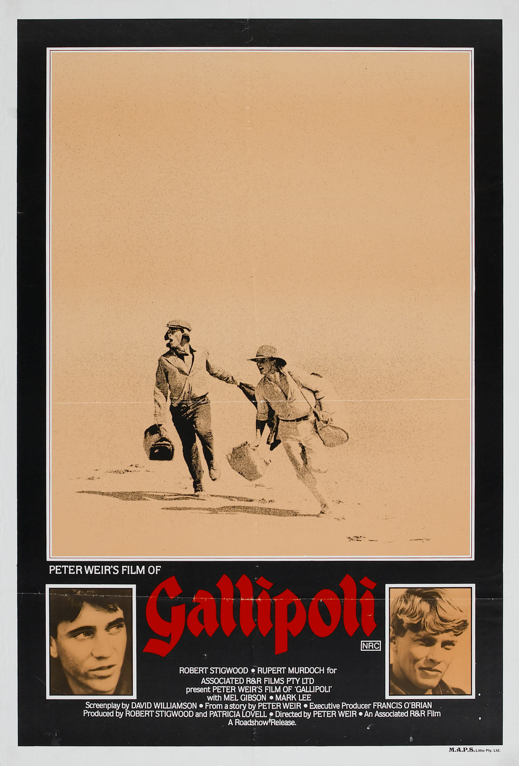Extra Large Movie Poster Image for Gallipoli (#2 of 3)