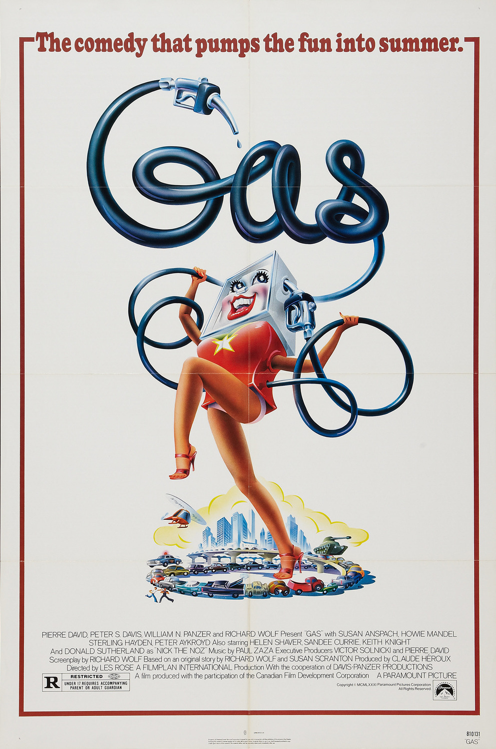 Extra Large Movie Poster Image for Gas 