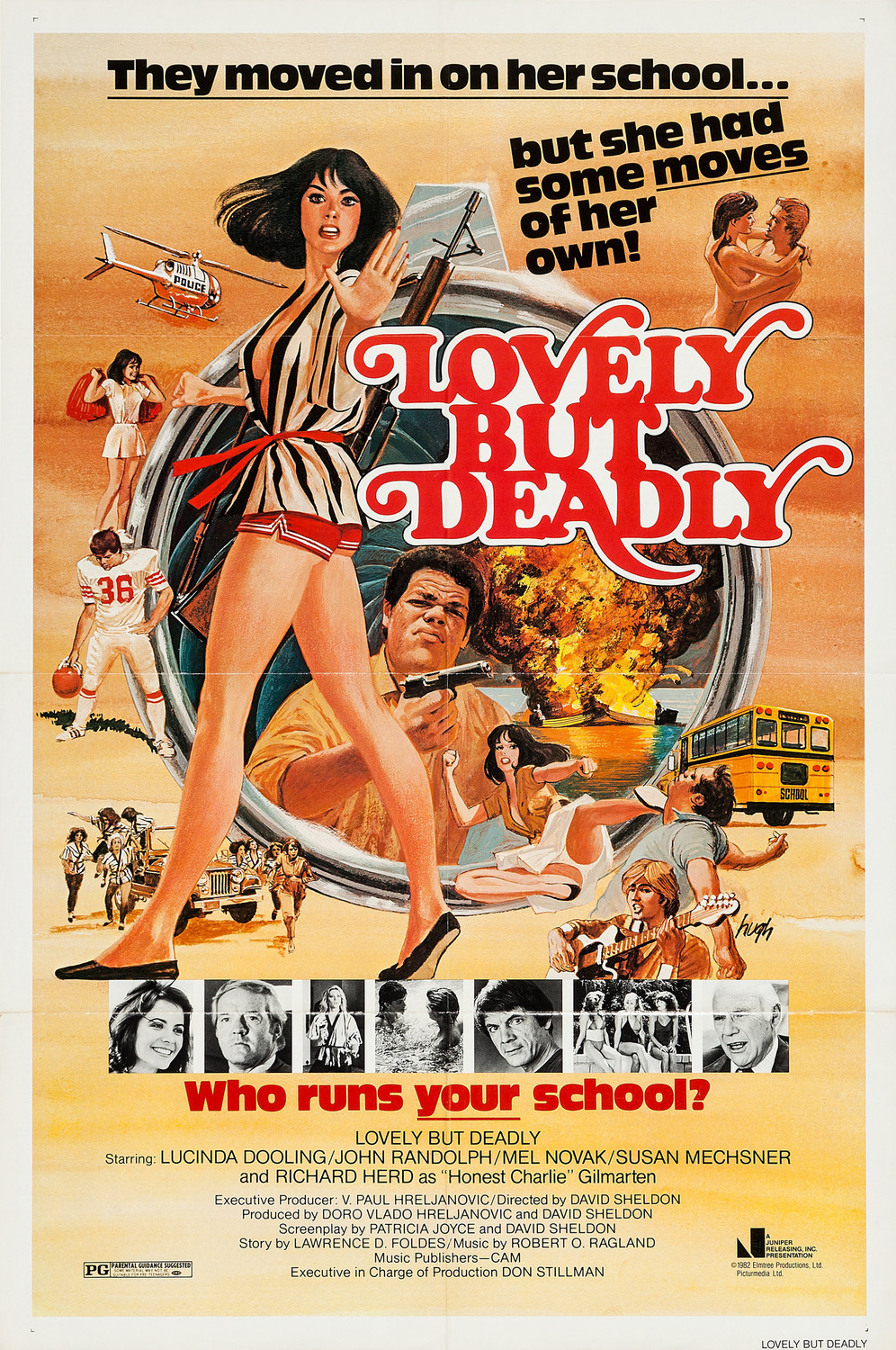Extra Large Movie Poster Image for Lovely But Deadly 