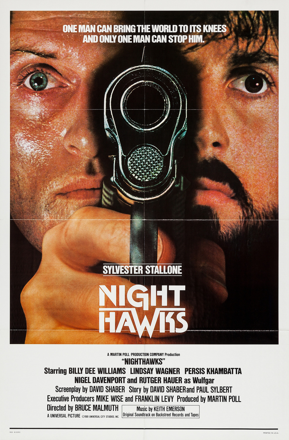 Extra Large Movie Poster Image for Nighthawks (#2 of 5)