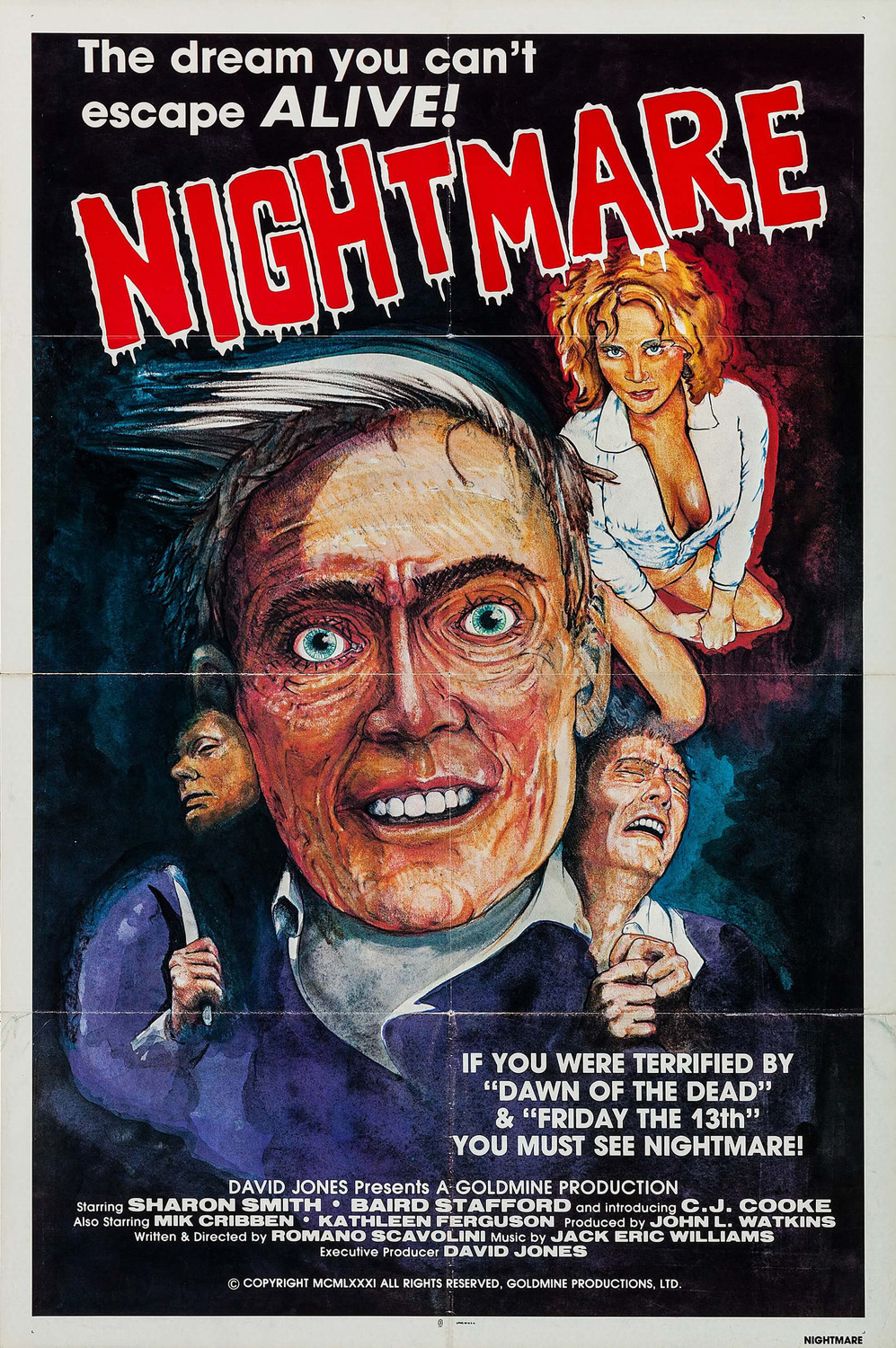 Extra Large Movie Poster Image for Nightmare (#1 of 2)