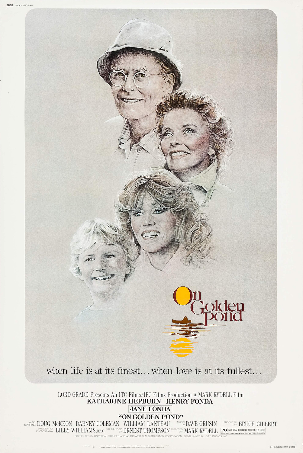 Extra Large Movie Poster Image for On Golden Pond 