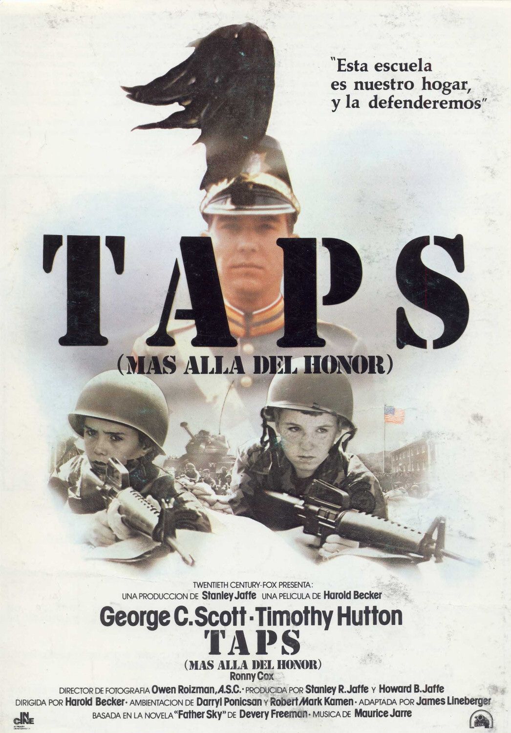 Extra Large Movie Poster Image for Taps (#2 of 2)
