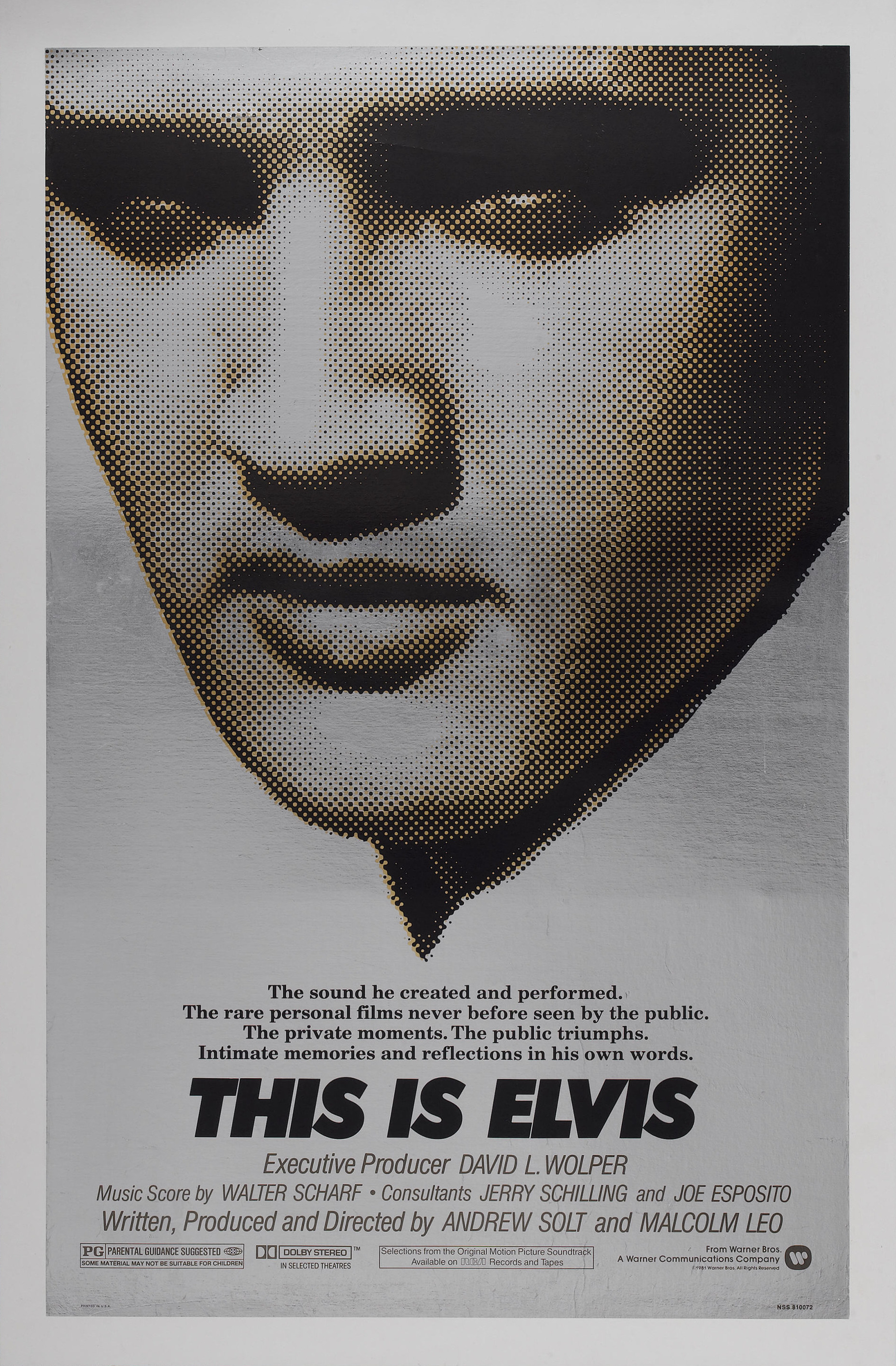 Mega Sized Movie Poster Image for This is Elvis 