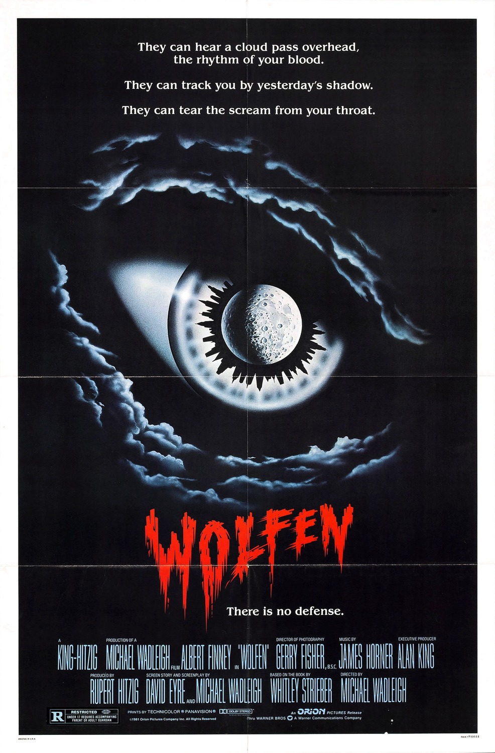 Extra Large Movie Poster Image for Wolfen (#1 of 3)