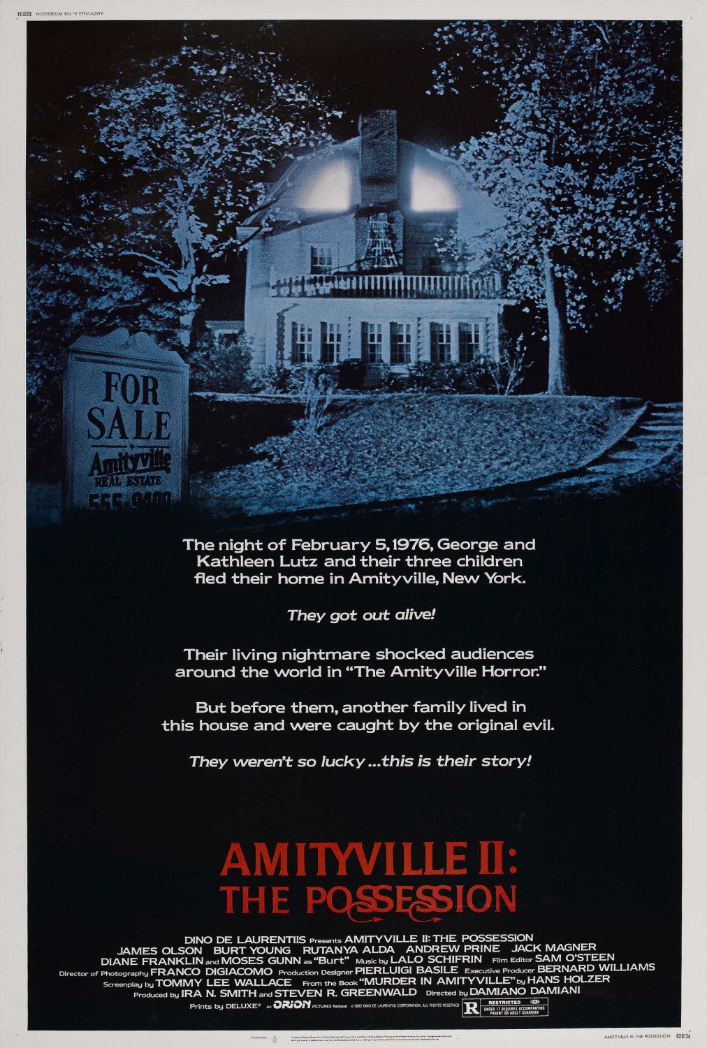 Extra Large Movie Poster Image for Amityville II: The Possession 