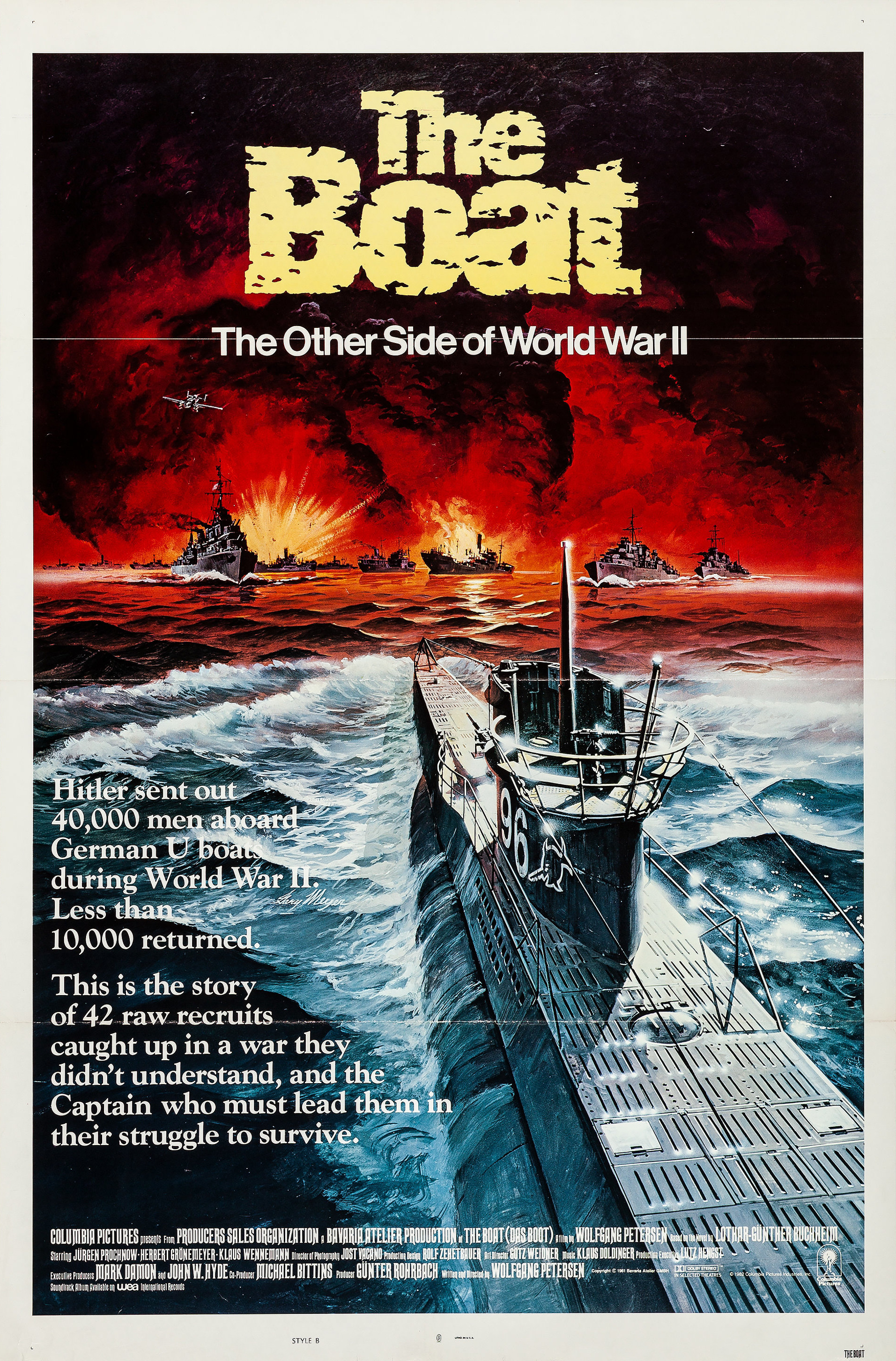 Mega Sized Movie Poster Image for Das Boot (#4 of 6)
