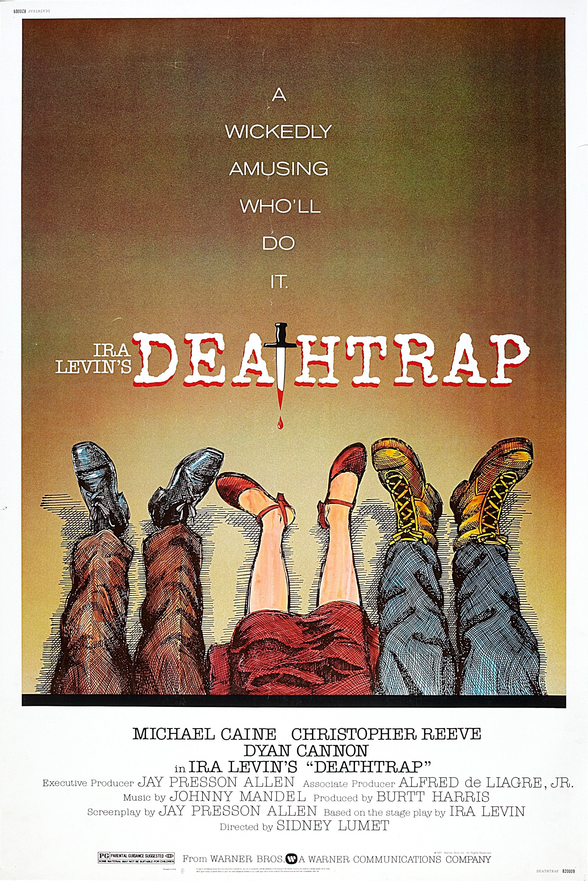 Mega Sized Movie Poster Image for Deathtrap (#2 of 2)