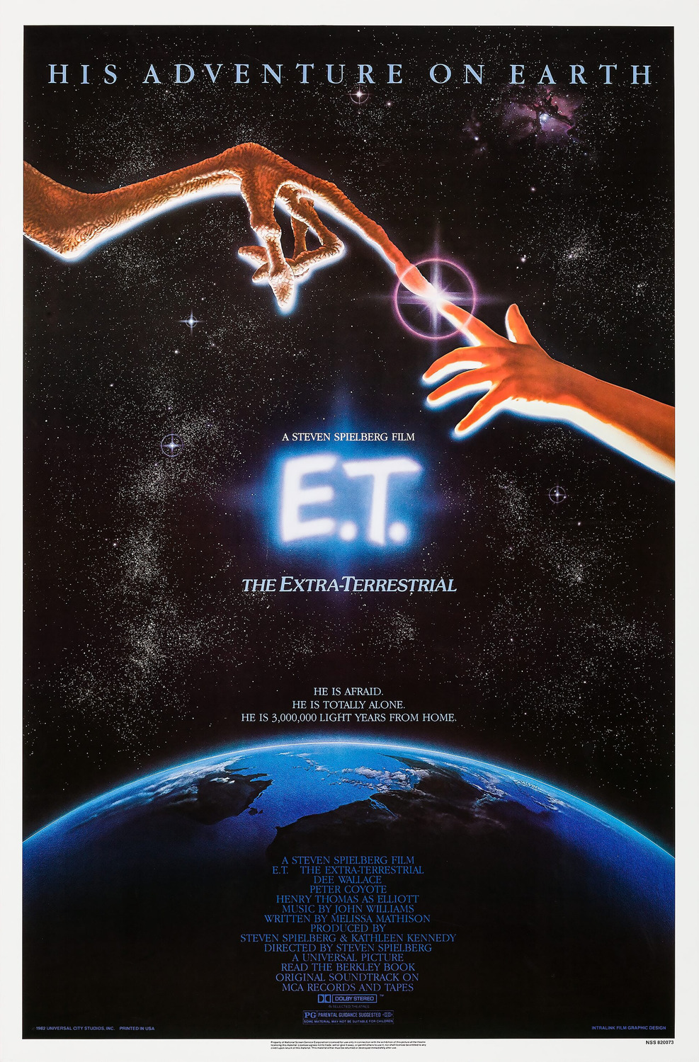 Extra Large Movie Poster Image for E.T. the Extra-Terrestrial (#3 of 10)