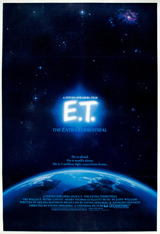E.T. the Extra-Terrestrial Movie Poster (#8 of 10) - IMP Awards