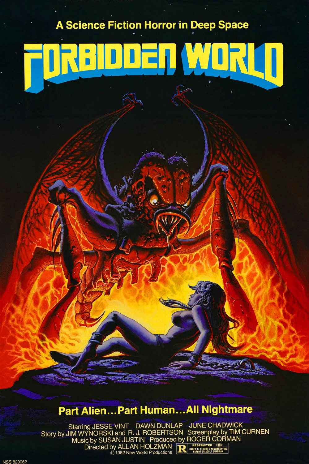 Extra Large Movie Poster Image for Forbidden World (aka Mutant) (#1 of 2)