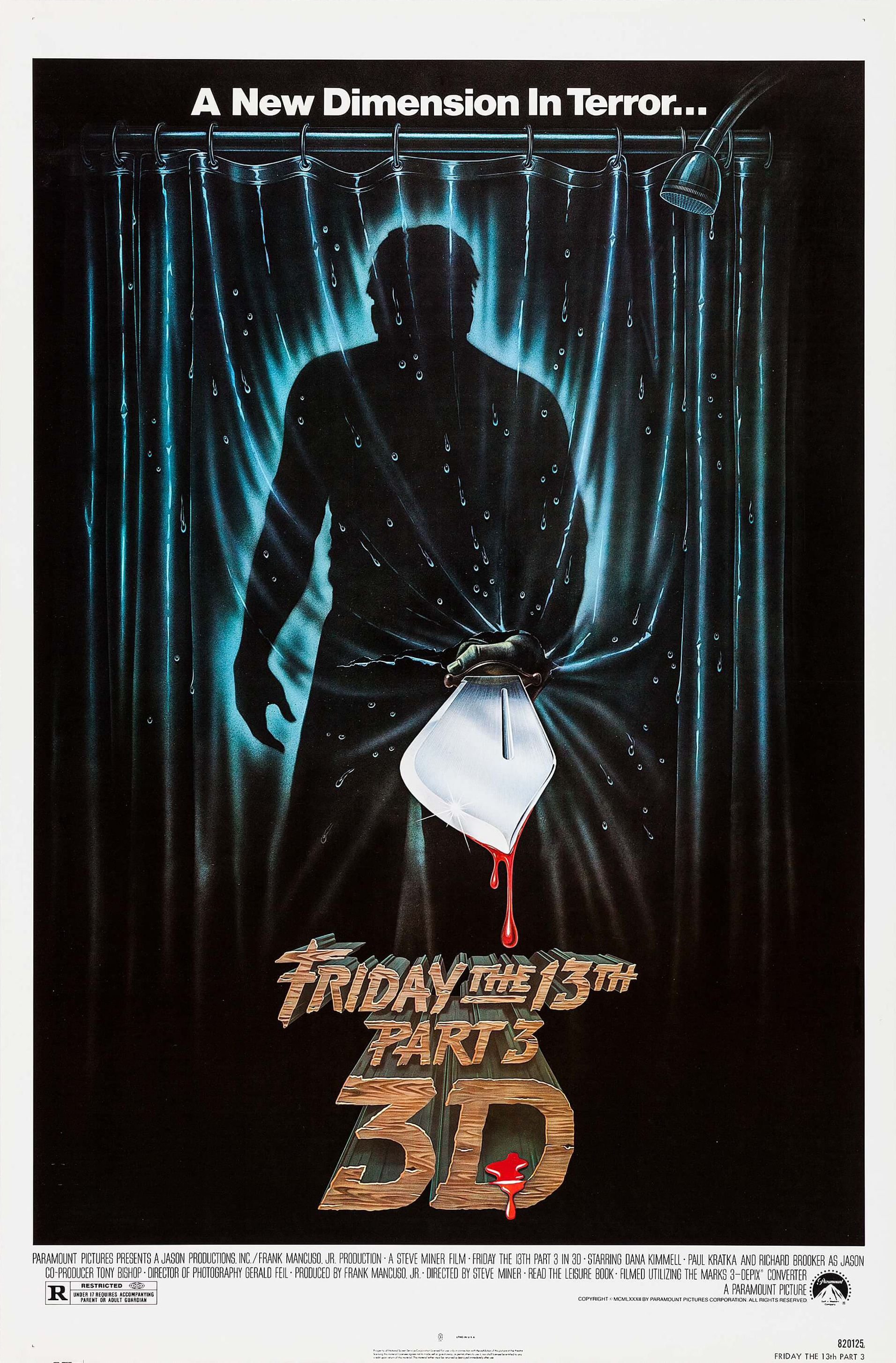 Mega Sized Movie Poster Image for Friday the 13th Part 3 (#1 of 2)