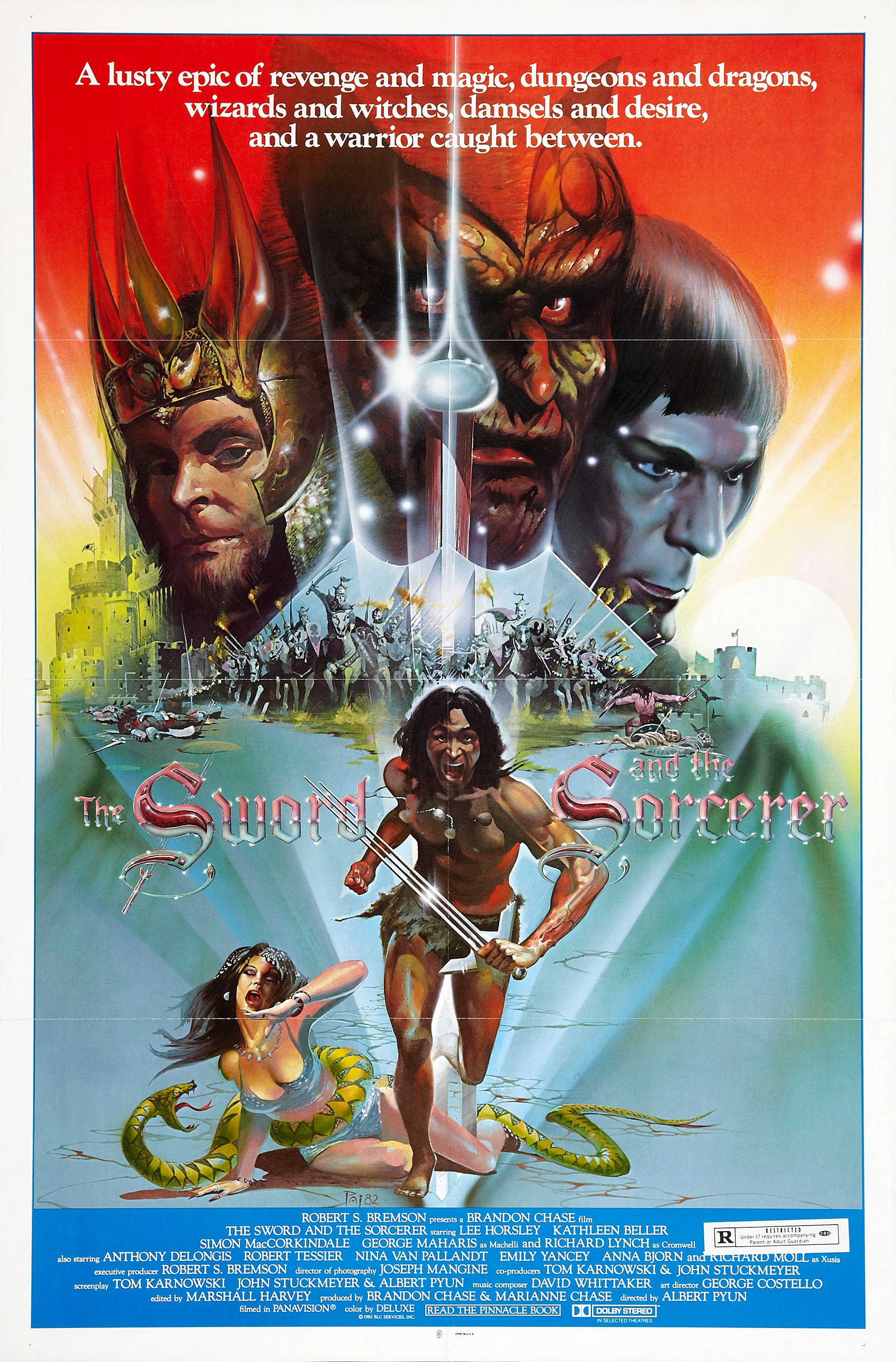 Mega Sized Movie Poster Image for The Sword and the Sorcerer (#1 of 2)