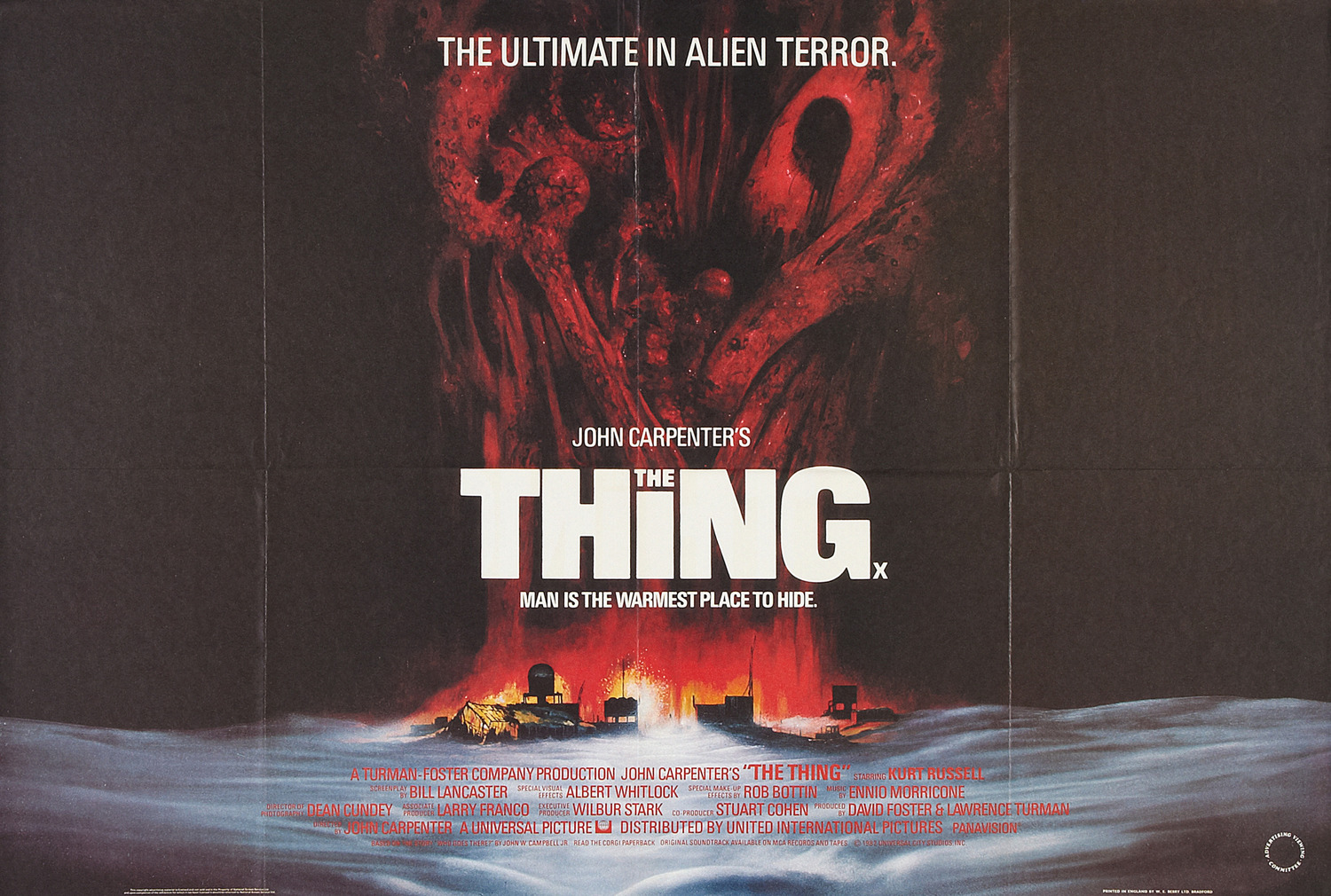 Extra Large Movie Poster Image for The Thing (#3 of 5)