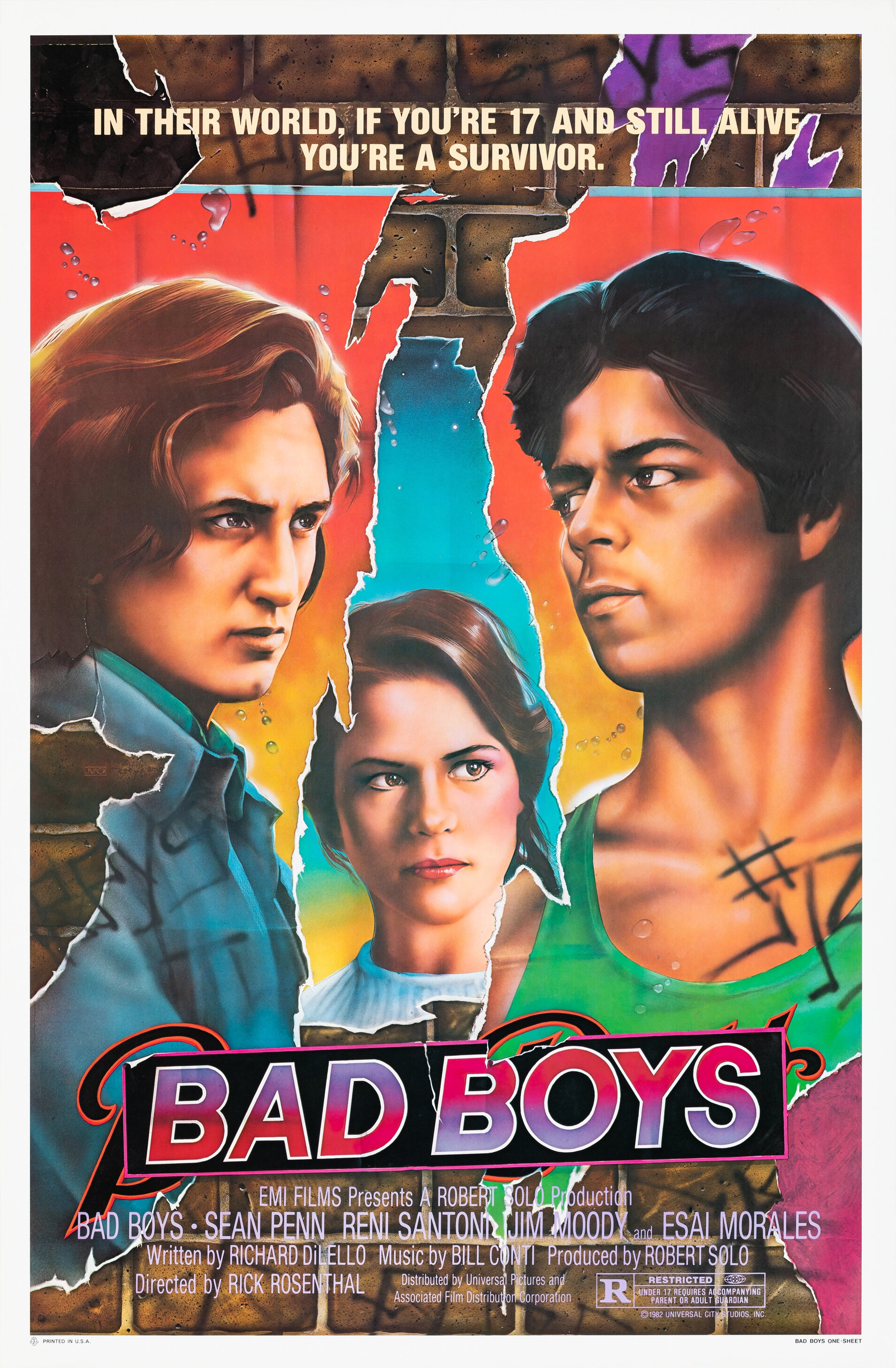 Mega Sized Movie Poster Image for Bad Boys (#2 of 2)