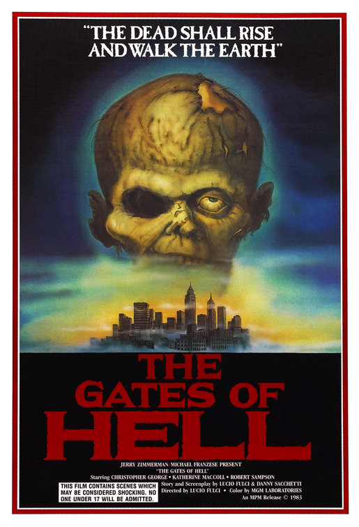 The Gates of Hell (aka City of the Living Dead) Movie Poster