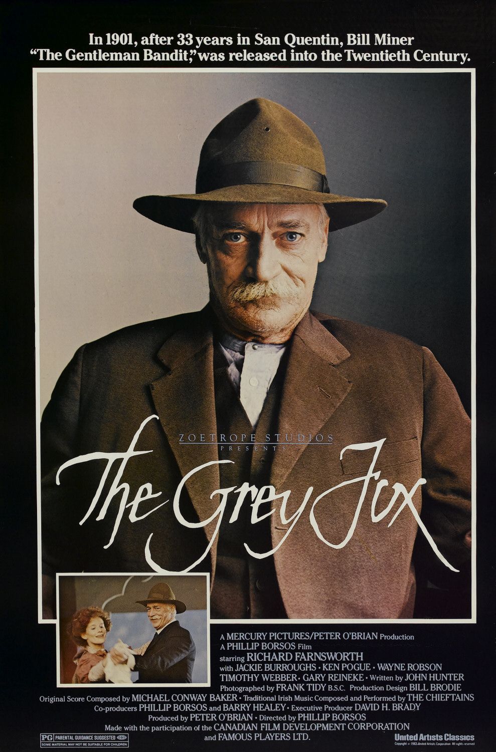 Extra Large Movie Poster Image for The Grey Fox (#1 of 2)