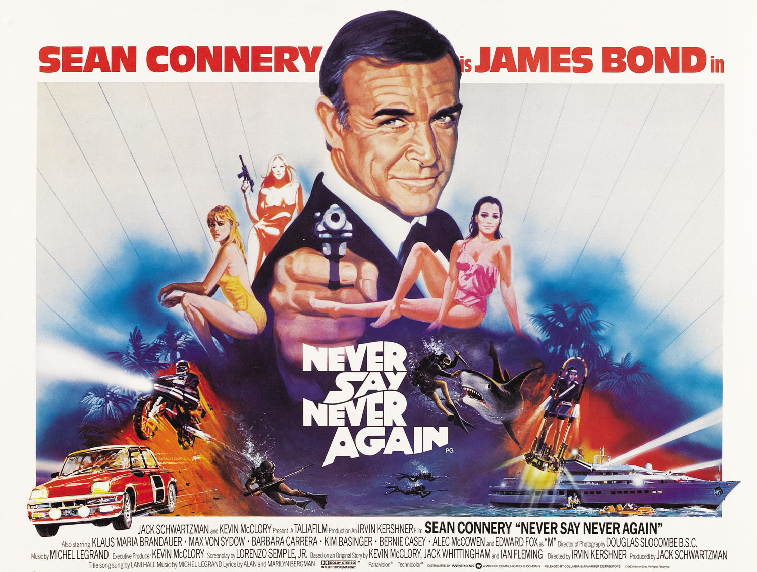 Extra Large Movie Poster Image for Never Say Never Again (#3 of 5)