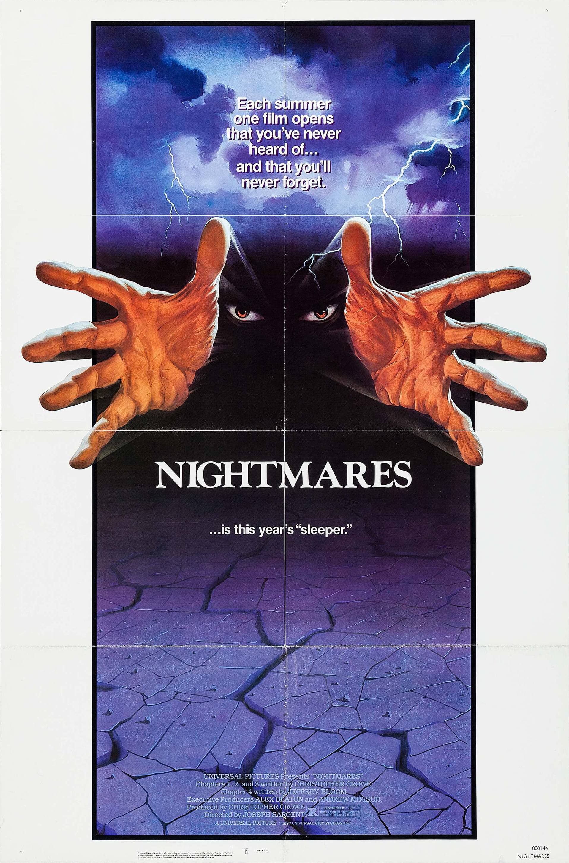 Mega Sized Movie Poster Image for Nightmares 