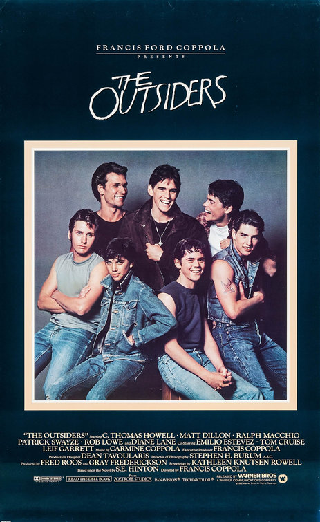 The Outsiders 1983 Poster