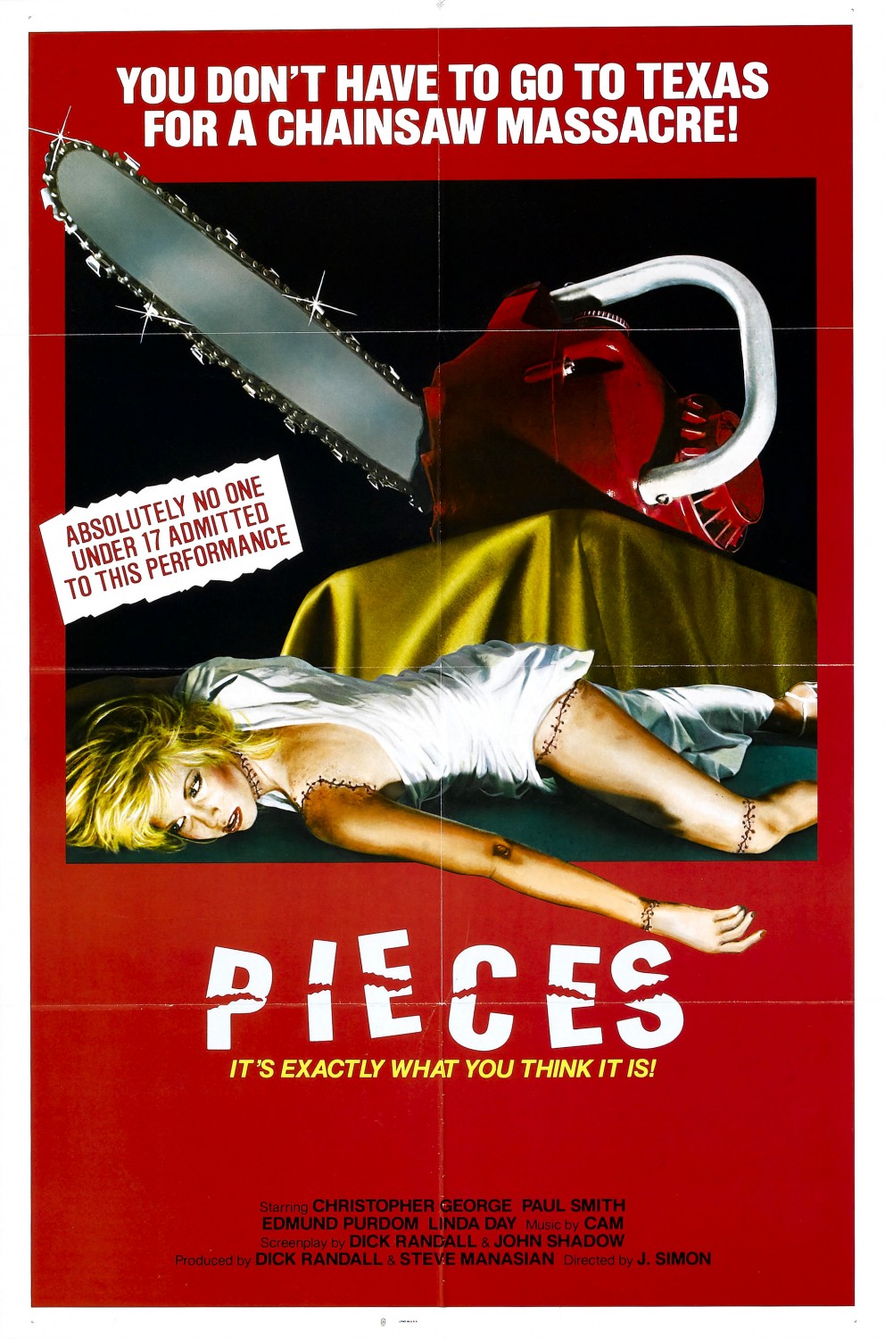 Extra Large Movie Poster Image for Pieces 