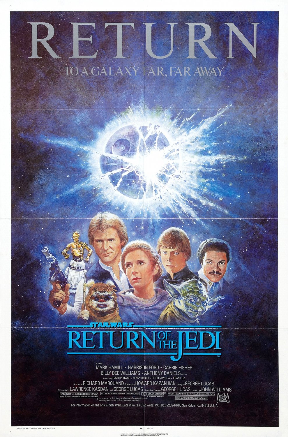Extra Large Movie Poster Image for Return of the Jedi (#3 of 12)