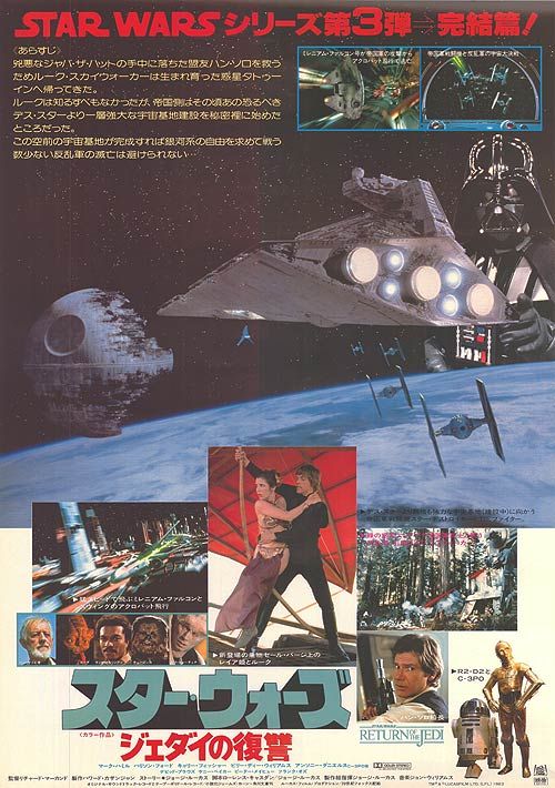 Return of the Jedi Movie Poster
