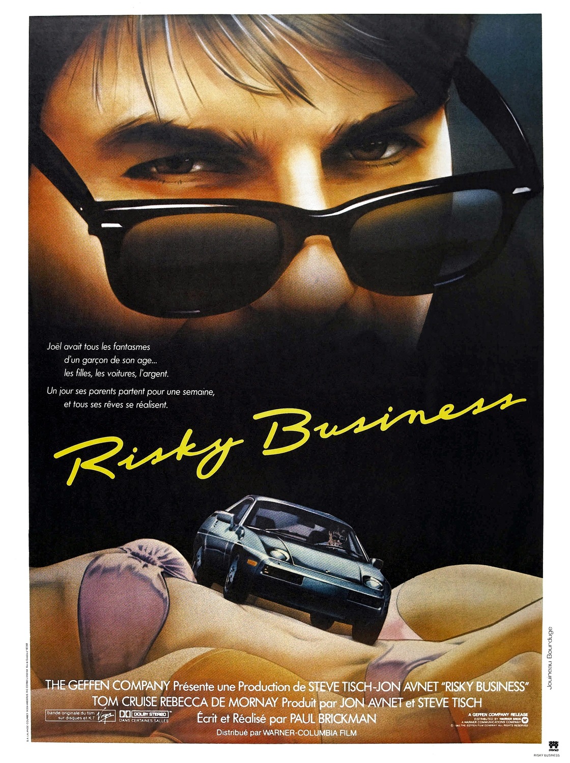 Extra Large Movie Poster Image for Risky Business (#2 of 3)