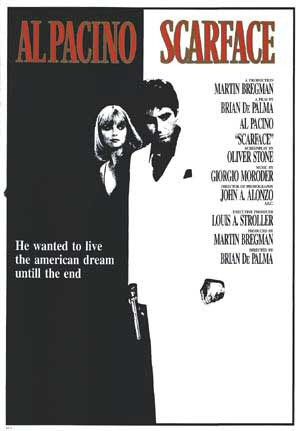 scarface movie script poster