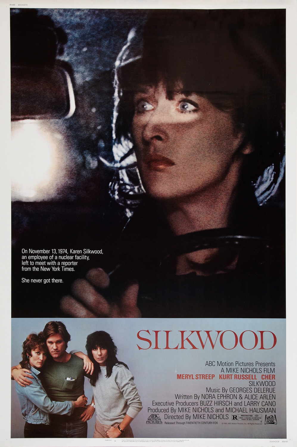 Extra Large Movie Poster Image for Silkwood 