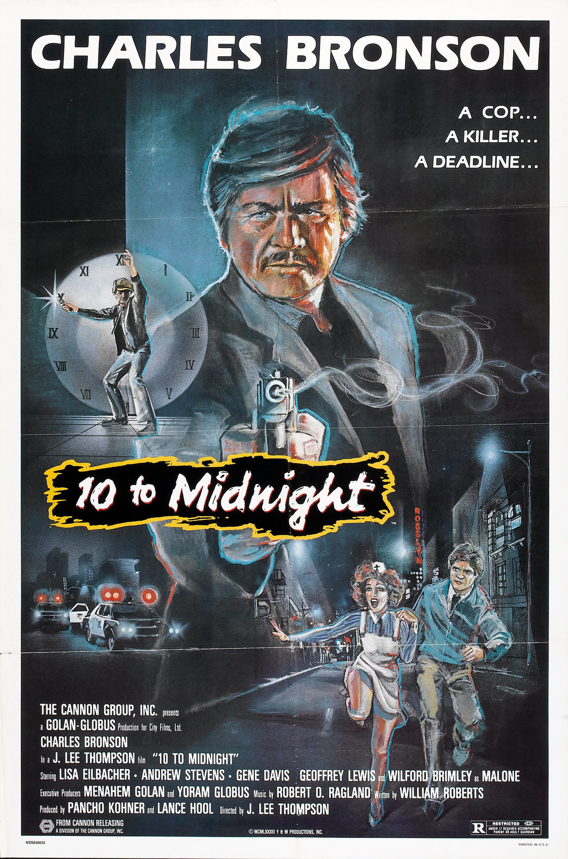 Mega Sized Movie Poster Image for 10 to Midnight (#1 of 2)